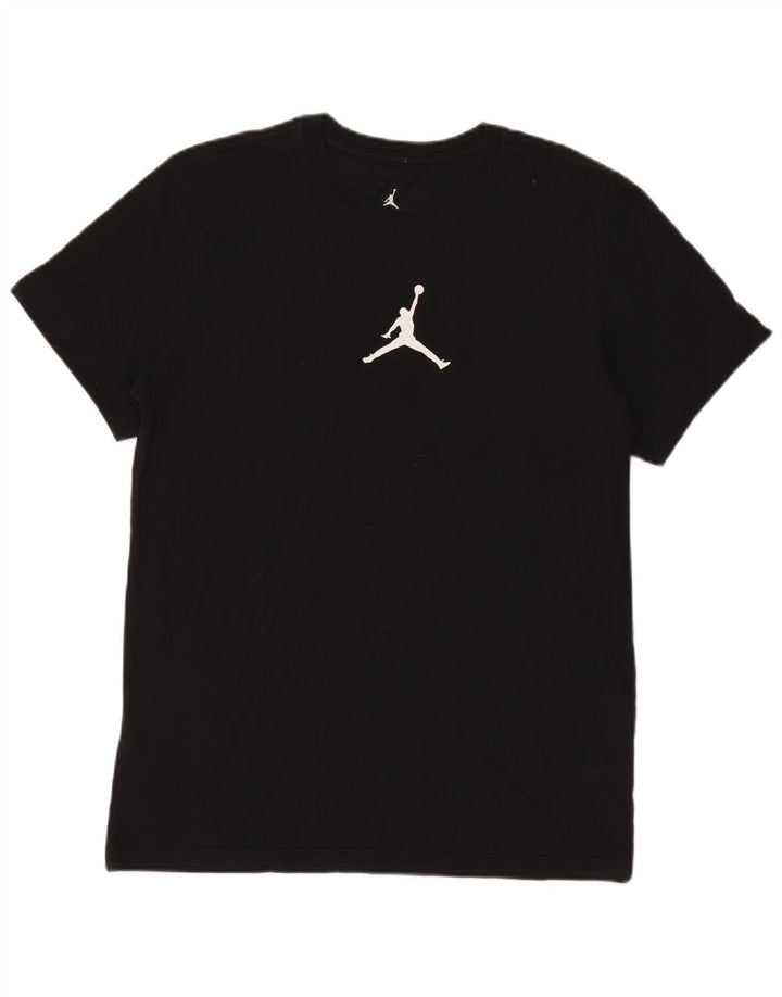 Tricou Jordan Dri Fit pentru bărbați Top Medium Black Bumbac