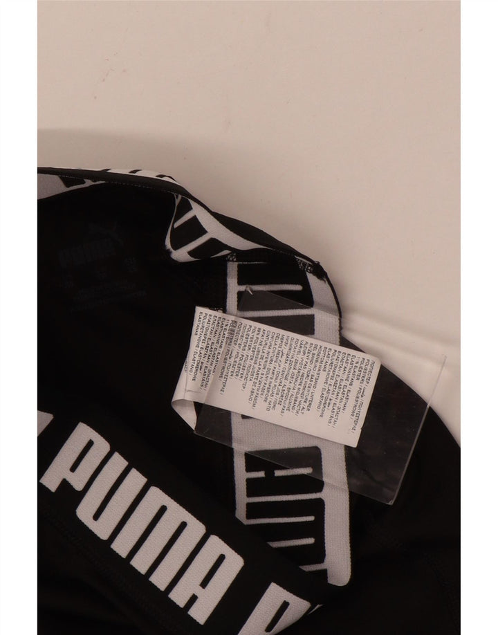 Leggings grafic PUMA pentru femei UK 4 XS poliester negru