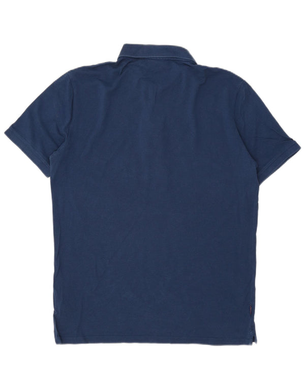 Tricou polo pentru bărbați Superdry XL, bumbac bleumarin