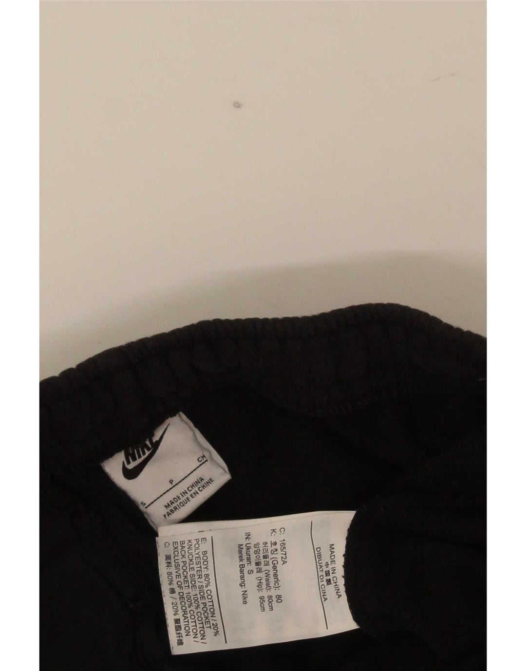 Pantaloni de trening pentru bărbați Nike Pantaloni de jogging Mici, negru, bumbac