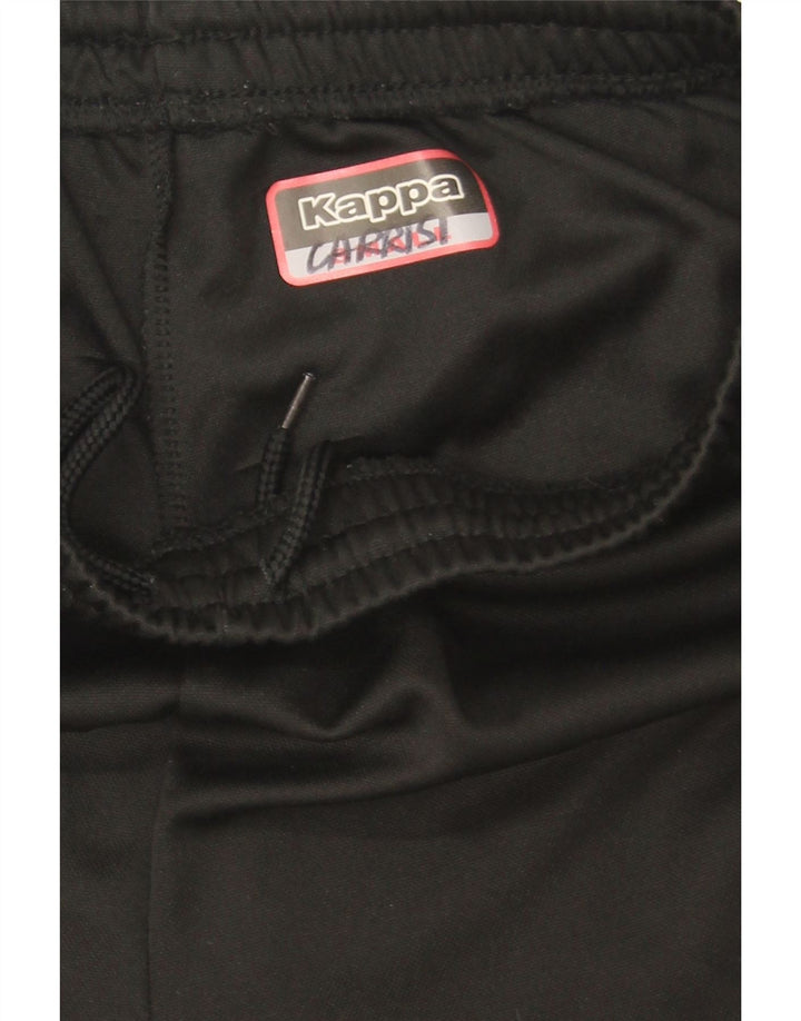 Pantaloni de trening pentru bărbați Kappa, poliester negru mic
