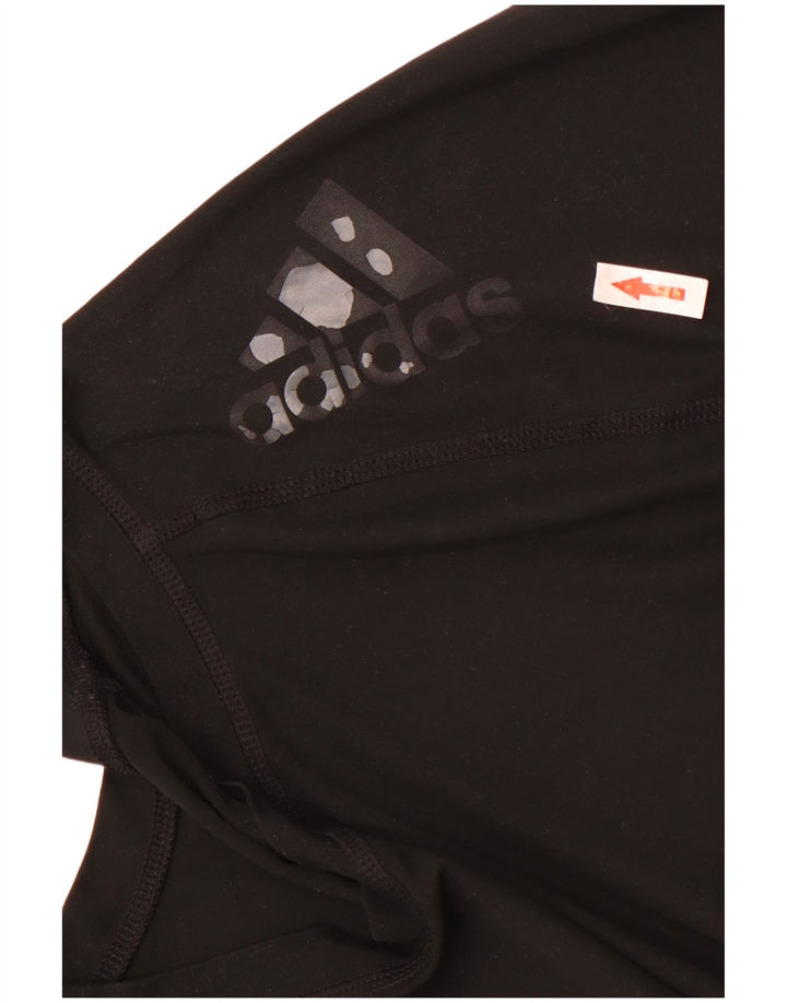 Adidas Climacool Top cu mânecă lungă pentru femei UK 14 Large Black