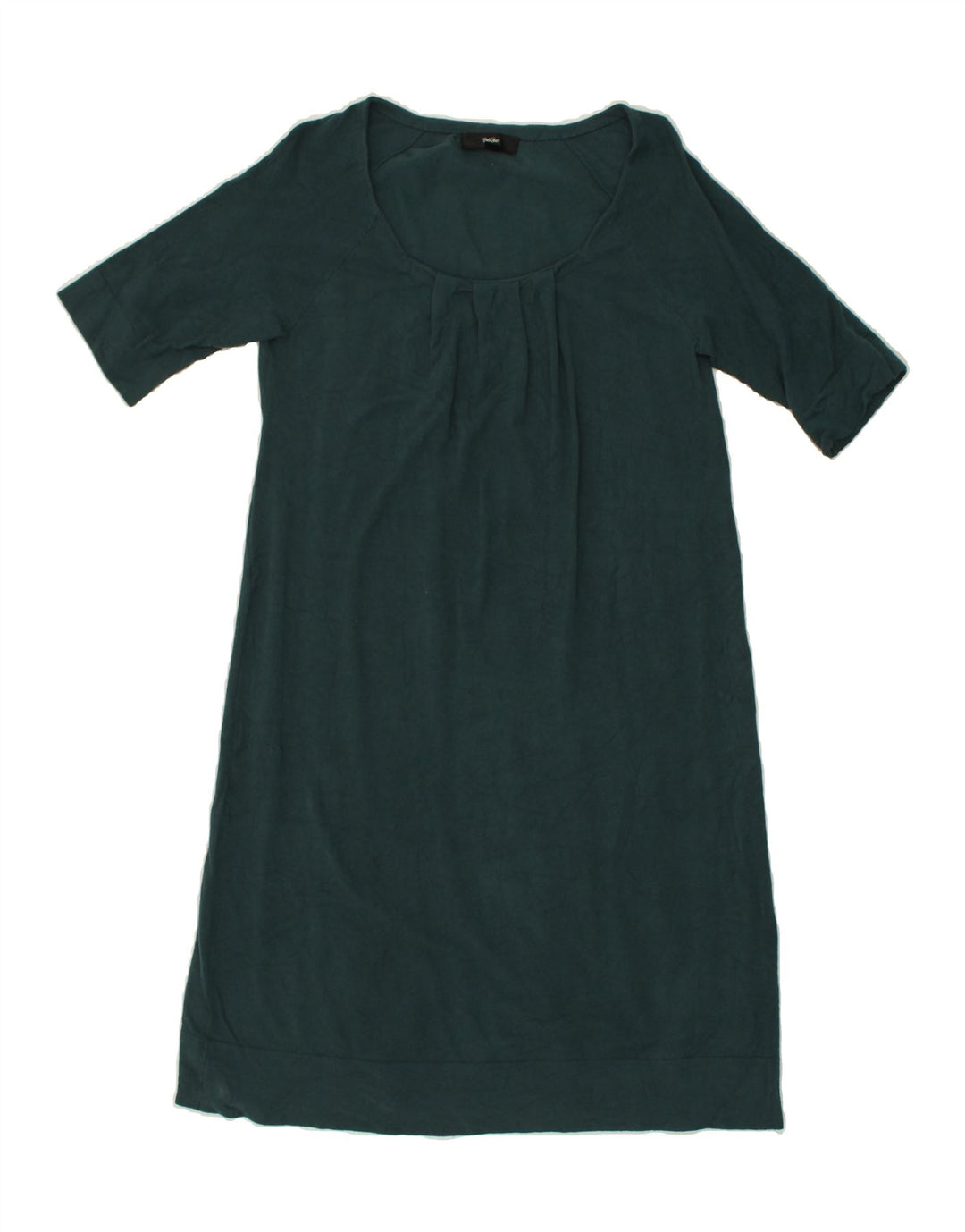 MOSSIMO Womens Shift Dress UK 14 Large Green Nylon | Vintage Mossimo | Thrift | Second-Hand Mossimo | Used Clothing | Messina Hembry 