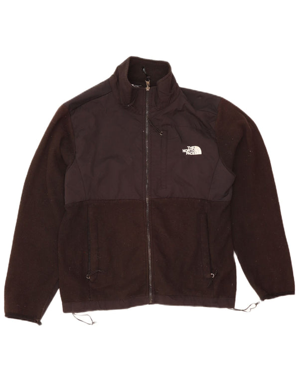 Jachetă polară supradimensionată pentru femei The North Face UK 10 Small Black Colorblock