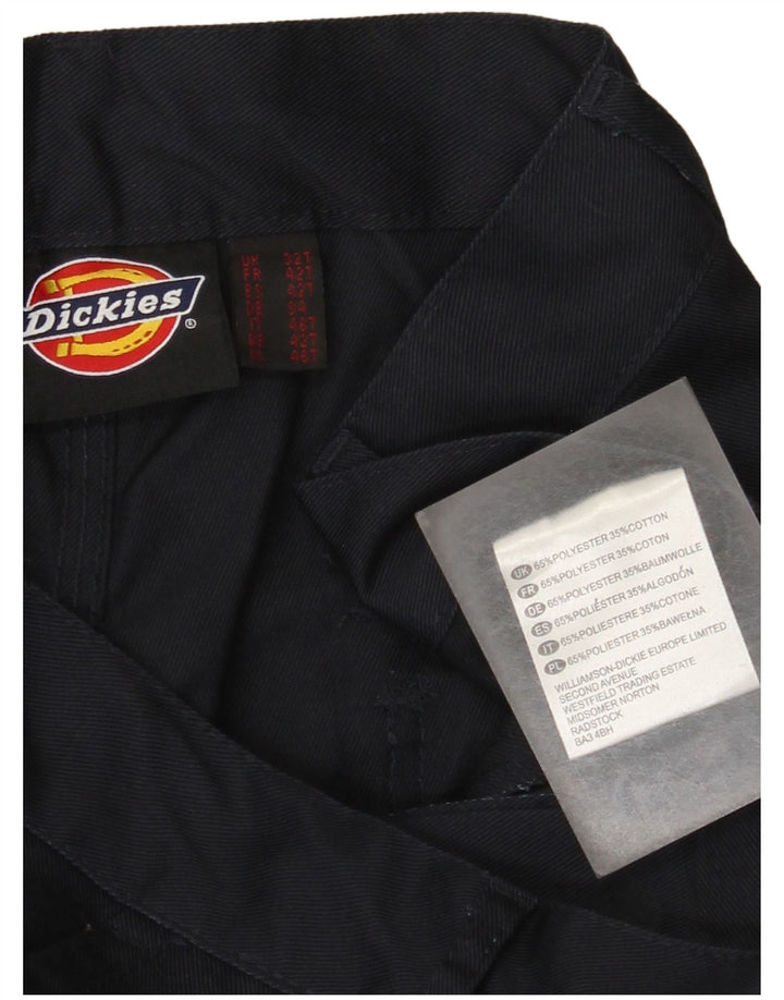 Pantaloni cargo drepti pentru bărbați Dickies W32 L30 poliester bleumarin