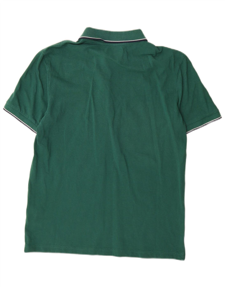 Tricou polo pentru bărbați Kappa, bumbac verde mare