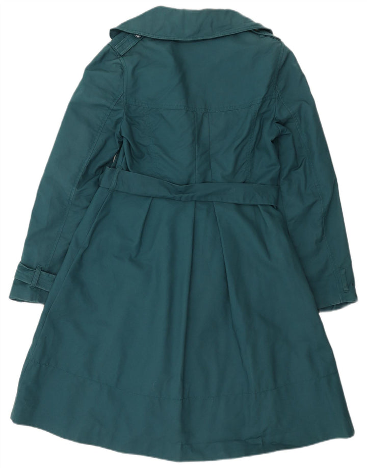 Trench pentru femei Monsoon UK 10 Bumbac verde mic
