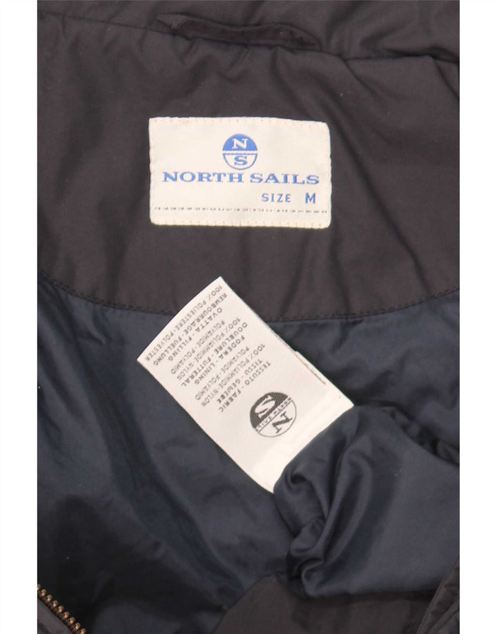 Jachetă căptușită cu grafică North Sails pentru bărbați UK 38 Medium Bleumarin Poliamidă