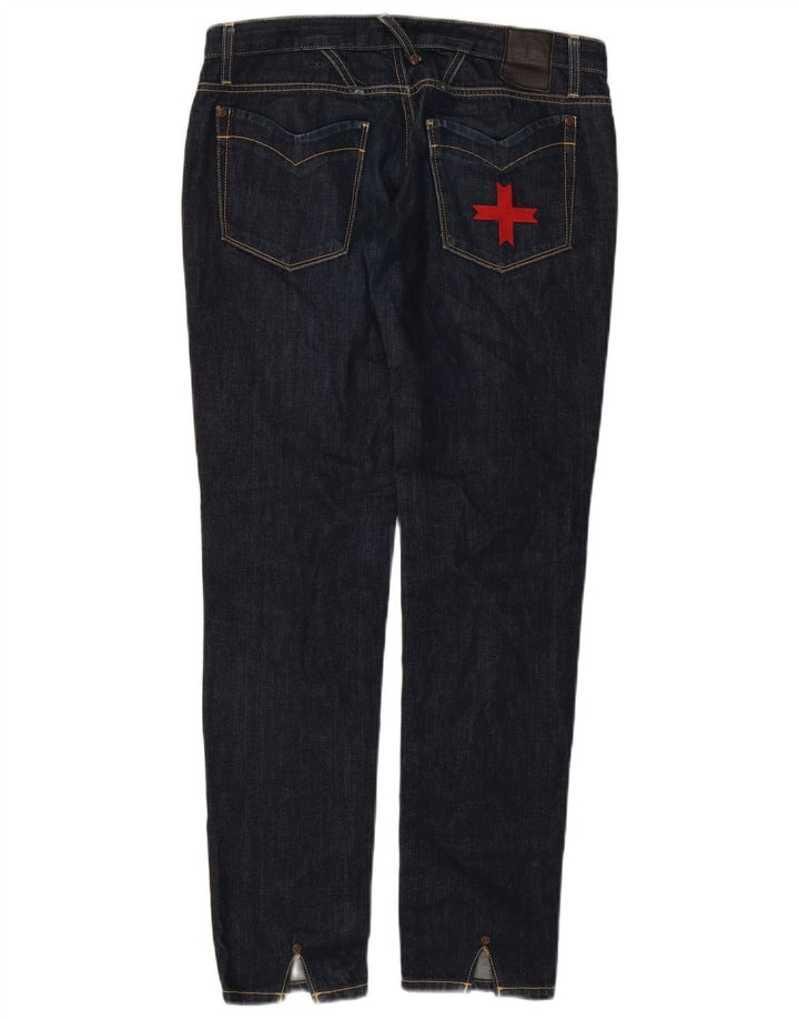 Blugi slim pentru femei Zu Elements L30 L31 Bumbac bleumarin