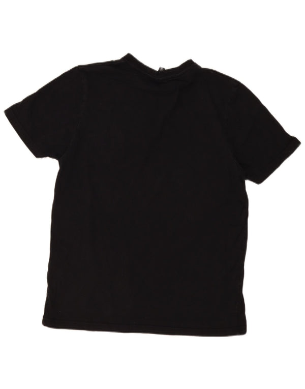 Tricou pentru bărbați Ellesse Slim Fit Top mare din bumbac negru