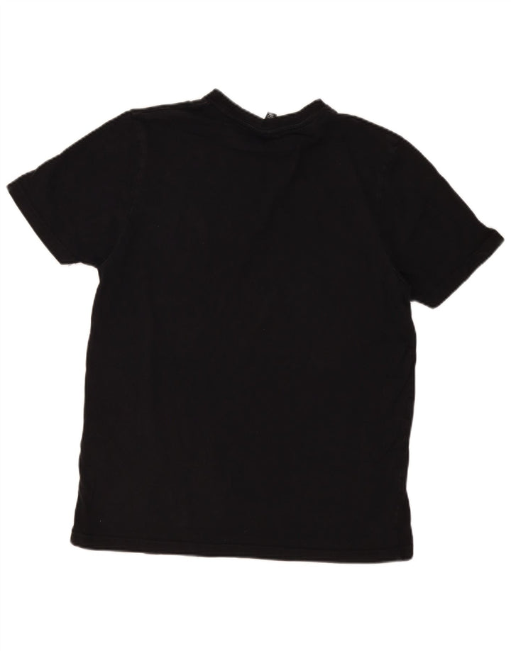 Tricou pentru bărbați Ellesse Slim Fit Top mare din bumbac negru