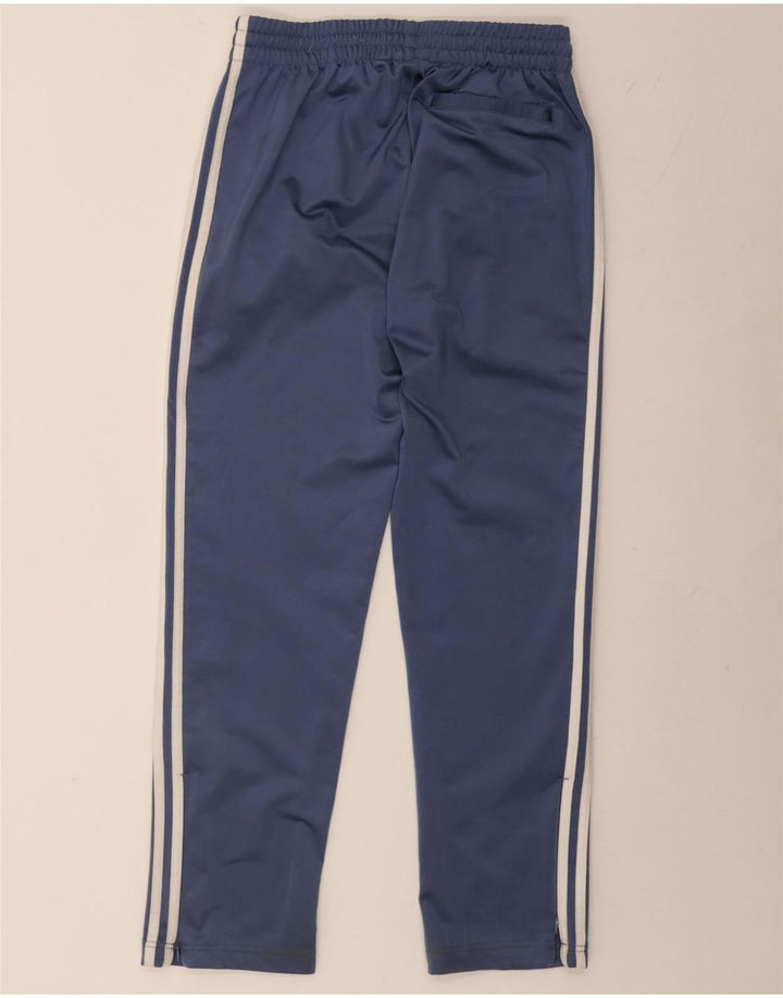 Pantaloni de trening Adidas pentru bărbați, poliester albastru mediu