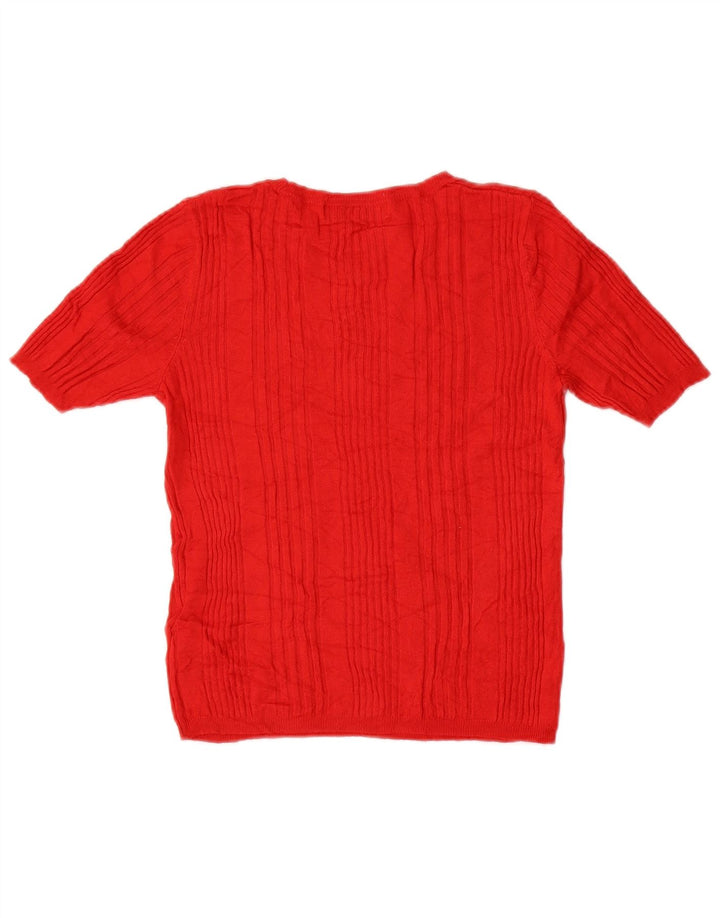 Pulover pentru femei Marks & Spencer Crop Crew Deck Pulover UK 10 Small Red