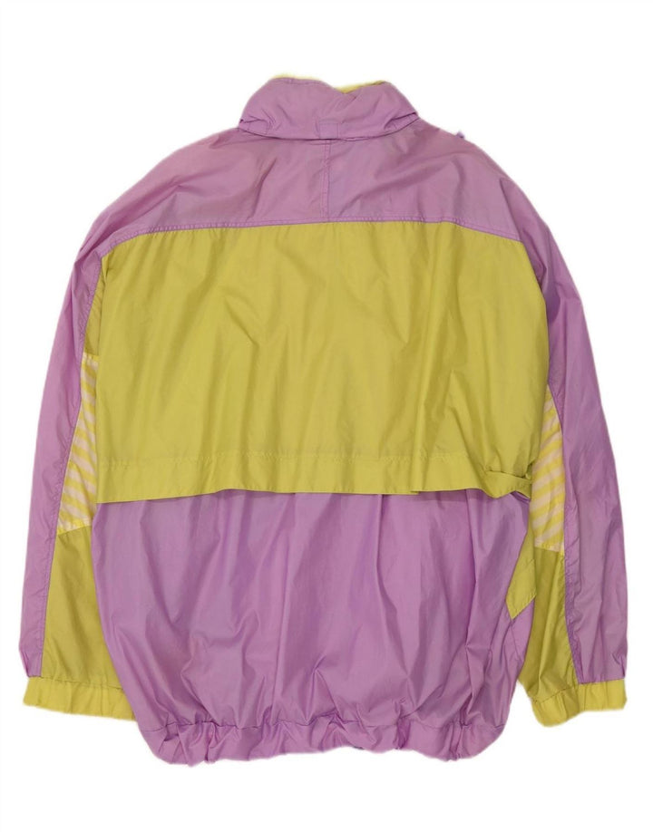 CAMPAGNOLO Mens Pullover Rain Jacket UK 40 Large Purple Colourblock