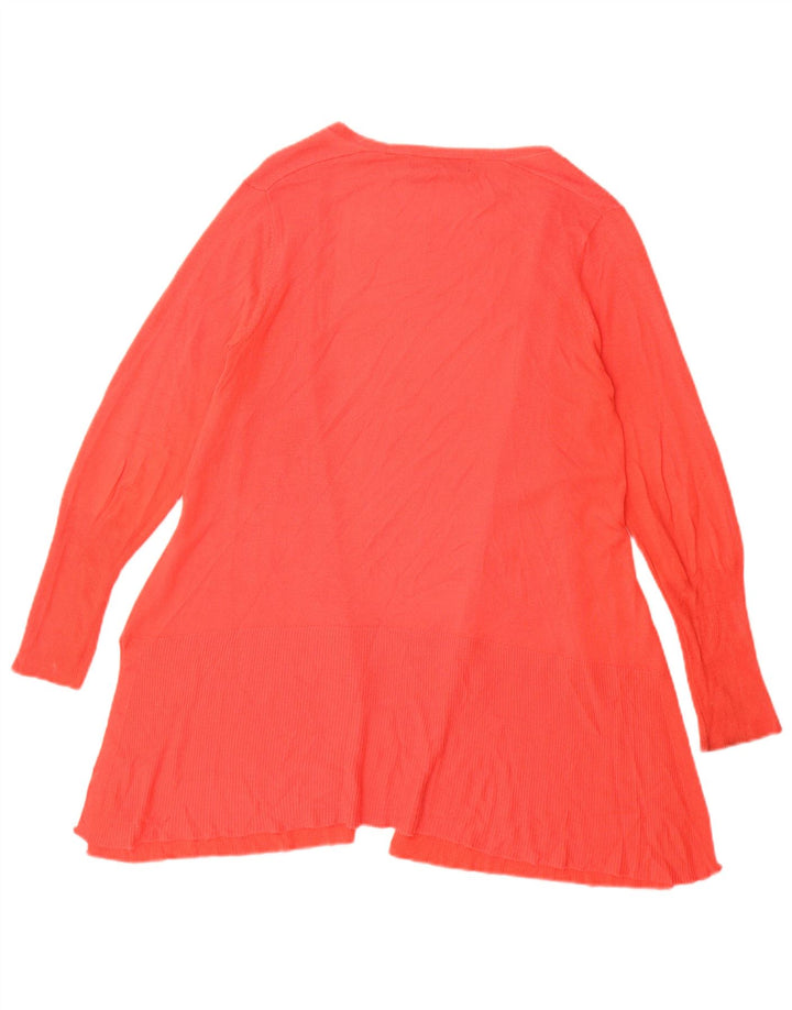 Pulover cardigan deschis pentru femei Marks & Spencer UK 12 Medium Red