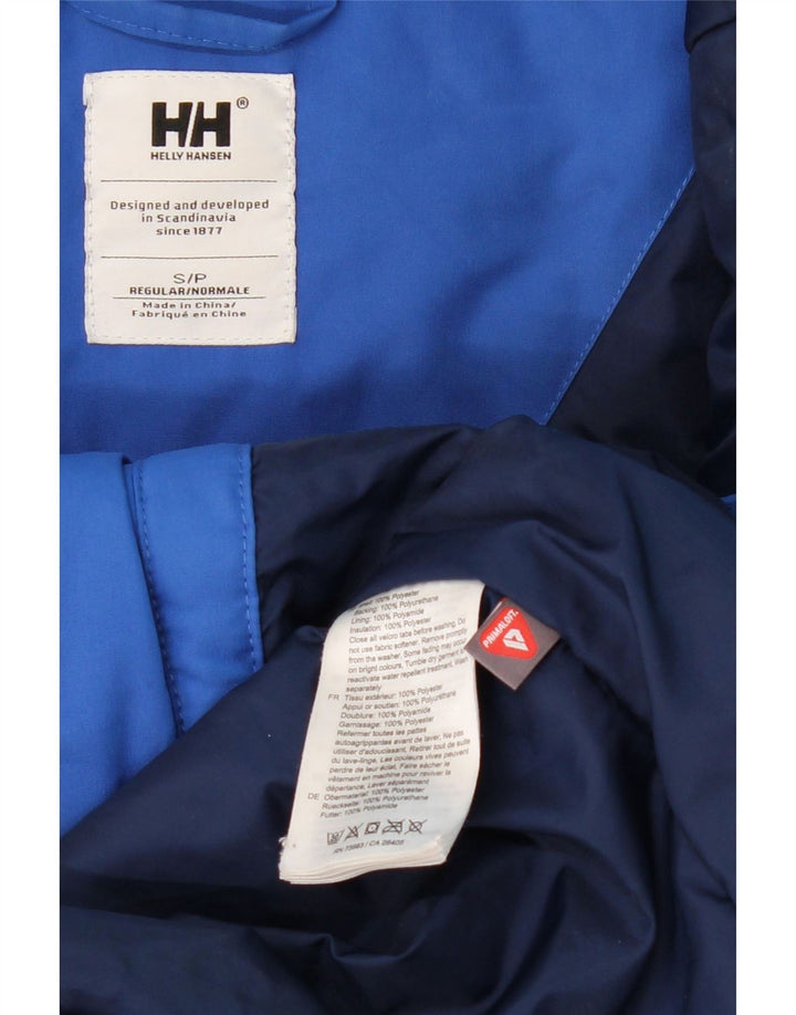 HELLY HANSEN Jachetă de vânt cu glugă pentru bărbați, cu croială obișnuită, UK 36 Small Blue