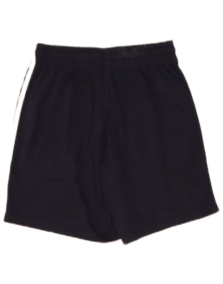 Pantaloni scurți sport pentru bărbați Adidas, mici, albastru, bumbac