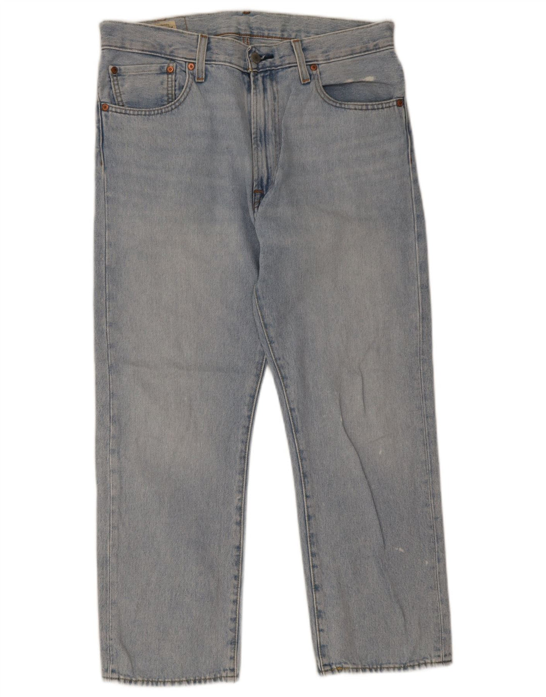 Blugi drepti pentru bărbați Levi's 551 W32 L28 Bumbac albastru