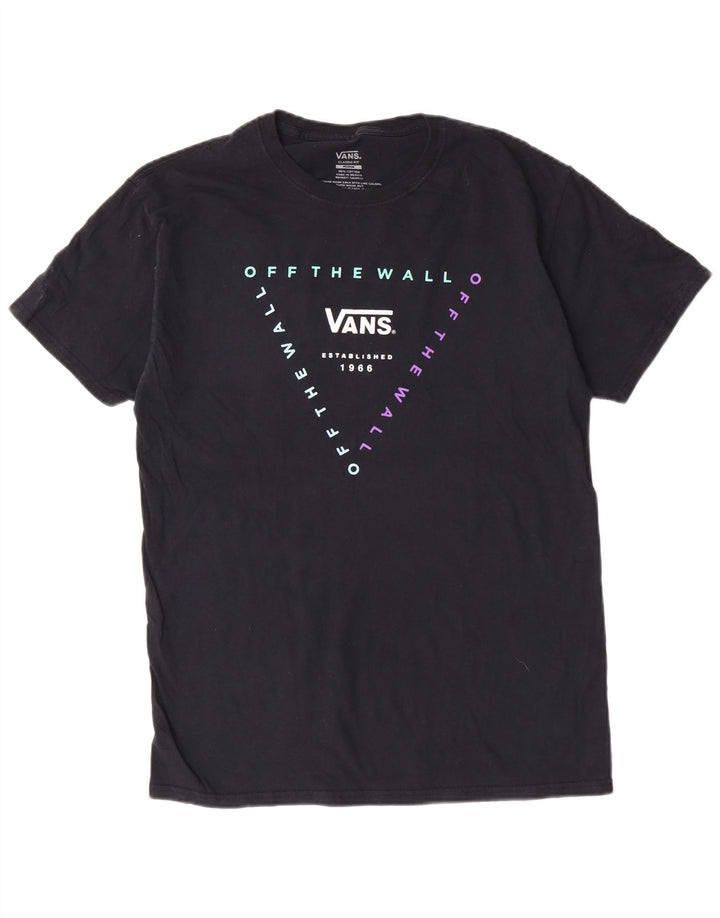 Tricou grafic Vans Classic Fit Top Medium Black Bumbac Classic