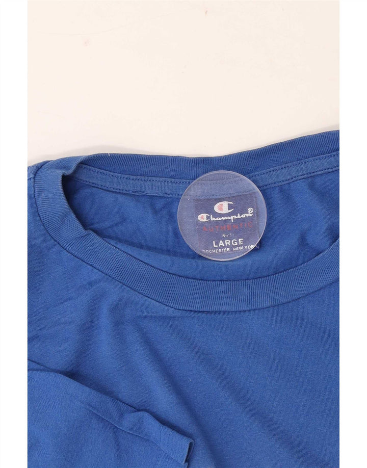 Tricou grafic Champion pentru bărbați Top mare albastru