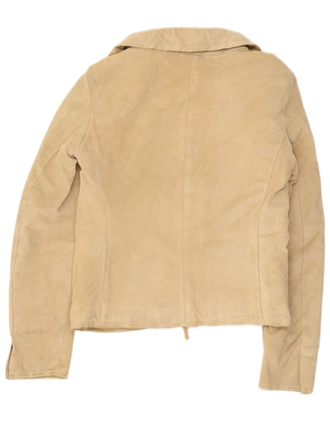 Bruno Verri Jachetă de piele intoarsa pentru femei IT 42 Medium Beige Piele