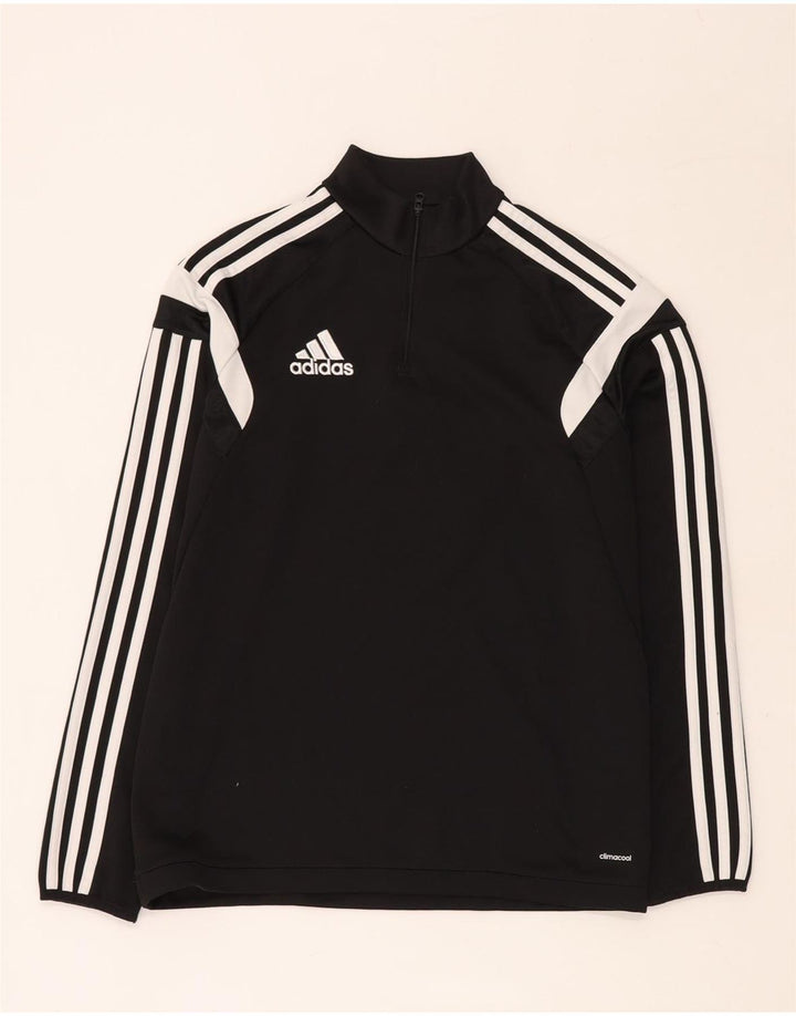 ADIDAS Climacool Pullover Trening Top 13-14 Ani XL Negru