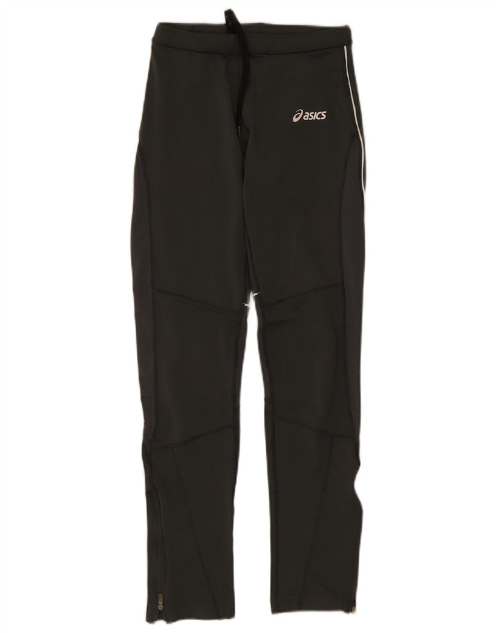 Pantaloni de trening Asics pentru femei UK 4 XS Kaki Poliester