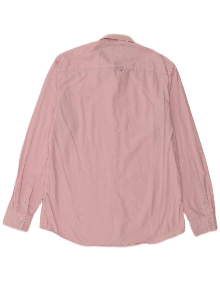 CREW CLOTHING Cămașă Slim Fit pentru bărbați, bumbac roz mediu