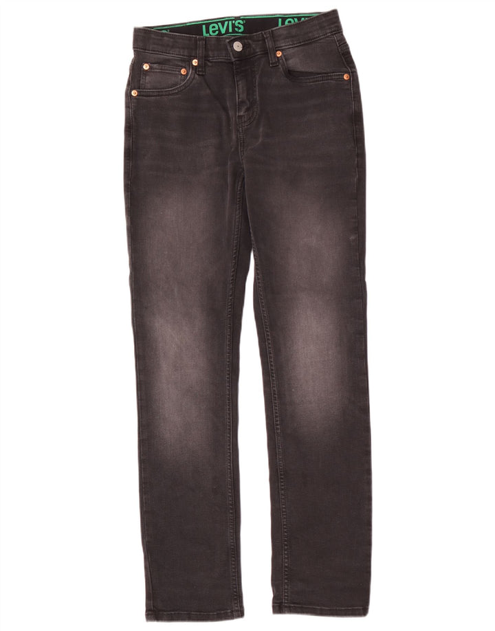 Blugi Levi's Slim pentru baieti 13-14 ani W26 L30 negri