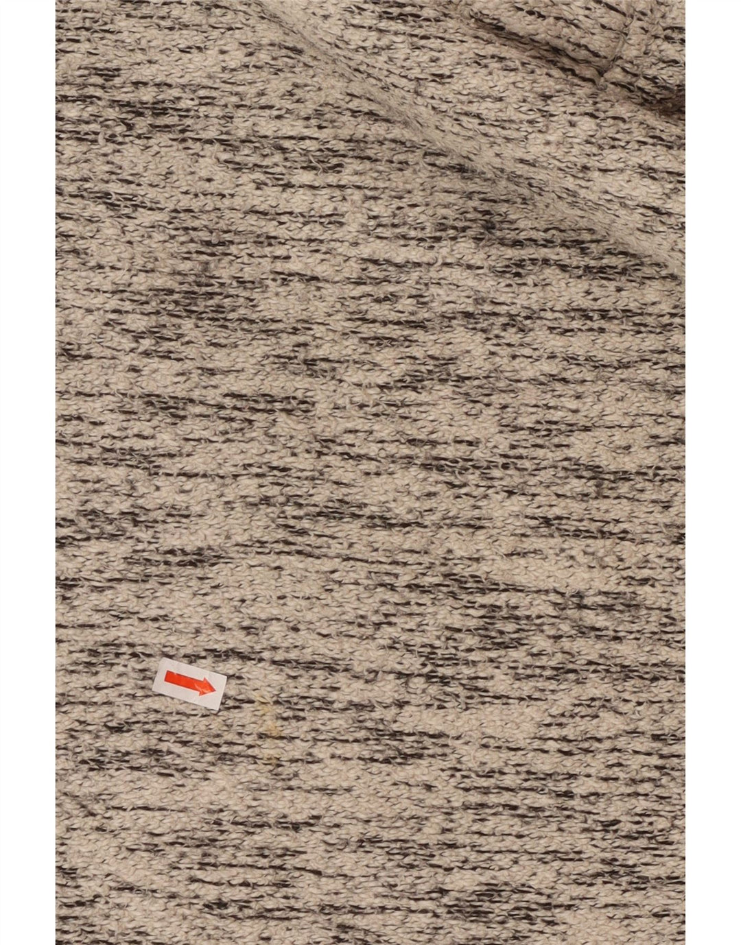 WEIRD FISH Pulover cu glugă pentru bărbați, mic, gri, pătat