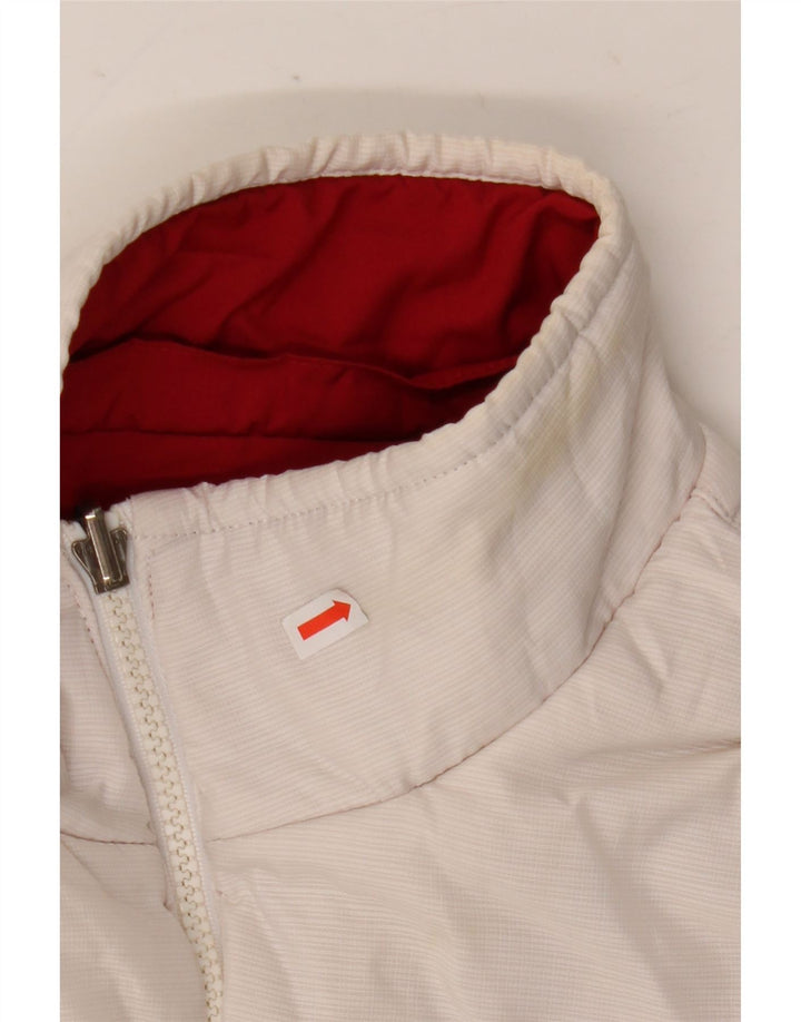 Jachetă reversibilă Nike pentru femei UK 8/10 Poliester roșu mic