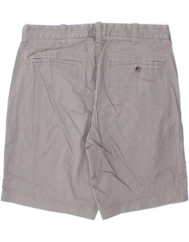 J. CREW Womens Stretch Chino Shorts W31 Medium Grey Cotton Vintage J. Crew and Second-Hand J. Crew from Messina Hembry 