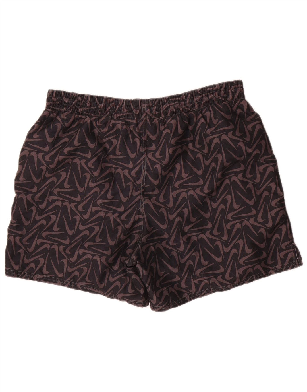 Pantaloni scurți sport grafic Nike pentru bărbați, poliester mediu negru