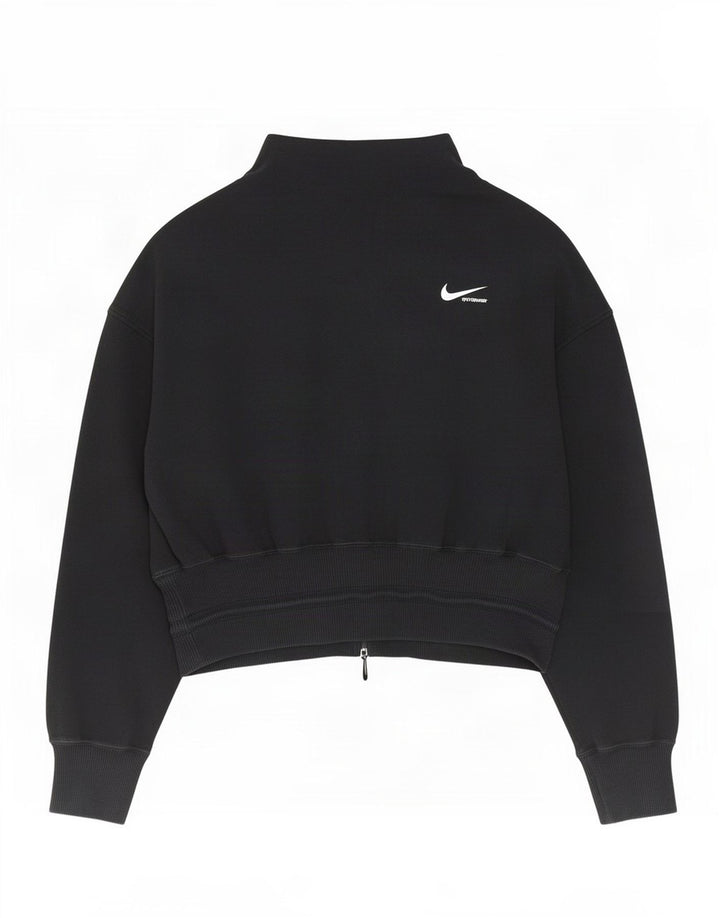 Pulover Nike pentru femei, UK 14, bumbac mediu negru