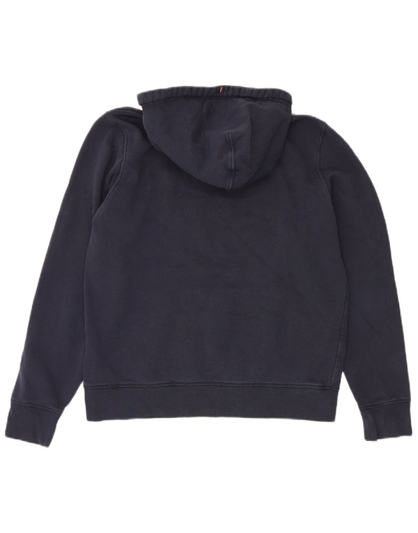 Hanocă grafică Tommy Hilfiger pentru bărbați. Pulover mic, albastru bleumarin, bumbac