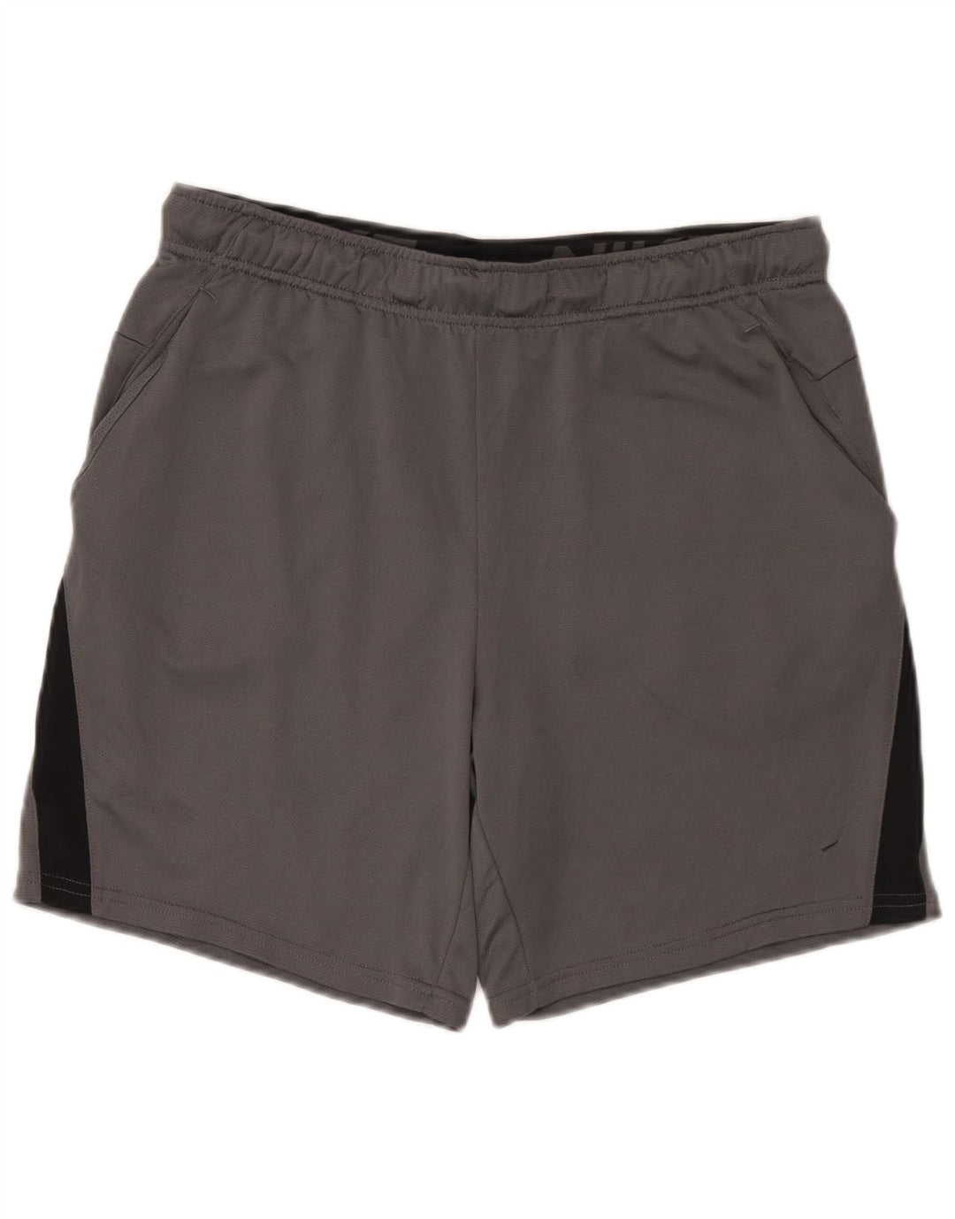 Pantaloni scurți sport standard Nike Dri Fit pentru bărbați, mari, gri, poliester color bloc