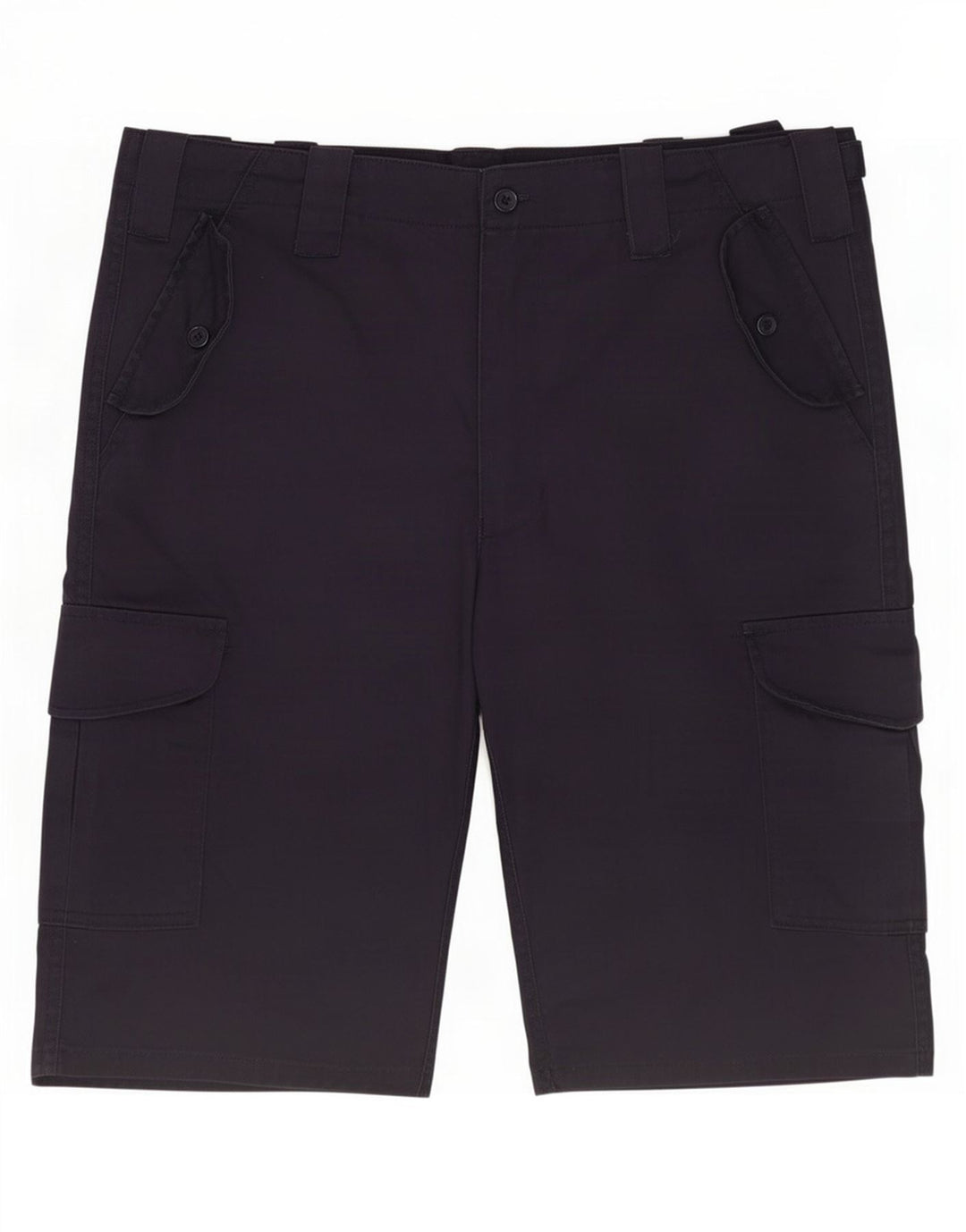 Pantaloni scurti cargo vintage pentru bărbați, medii W32, poliester bleumarin