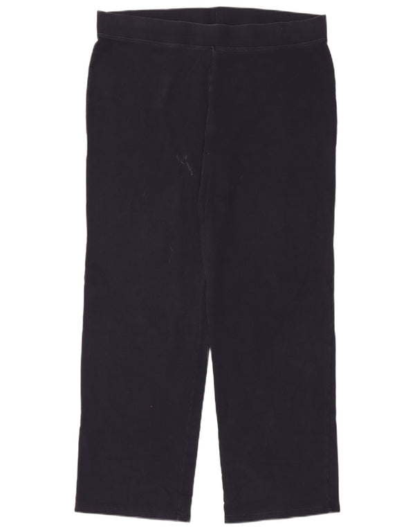 Pantaloni de trening pentru femei Marks & Spencer UK 18 XL Bumbac bleumarin