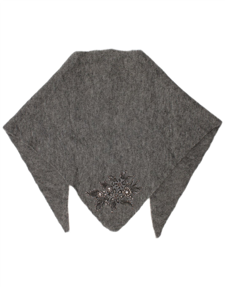 Şal tricot pentru femei Zara, gri mediu acrilic