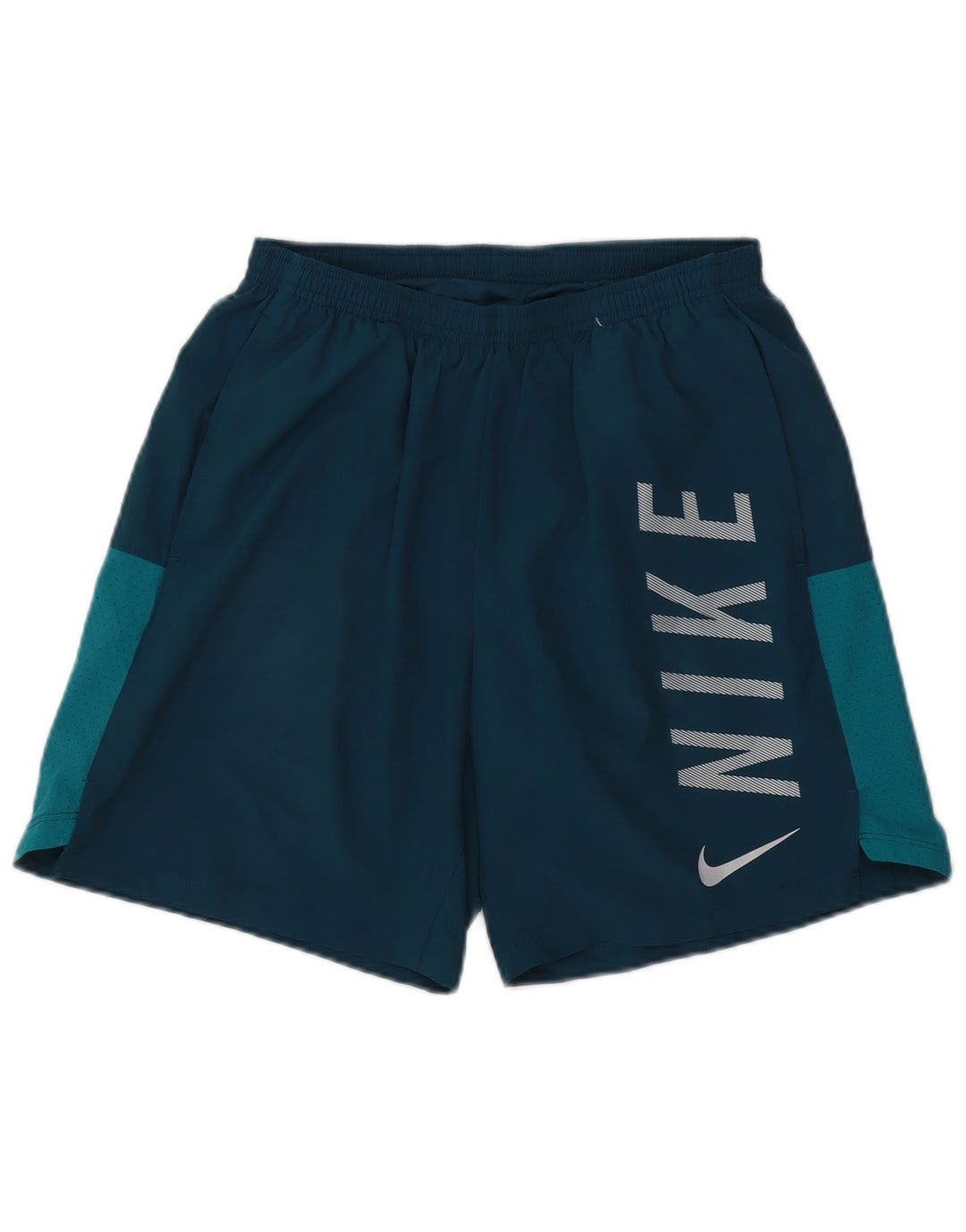 Pantaloni scurți sport Nike Dri Fit Graphic pentru bărbați, albastru mediu, poliester