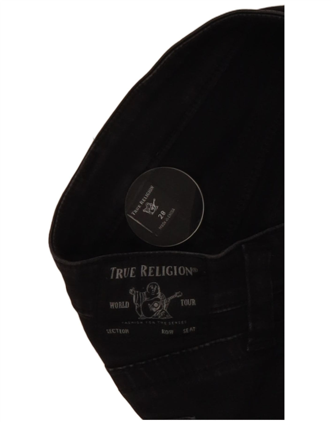 Blugi skinny pentru femei True Religion L28 L28 Negri