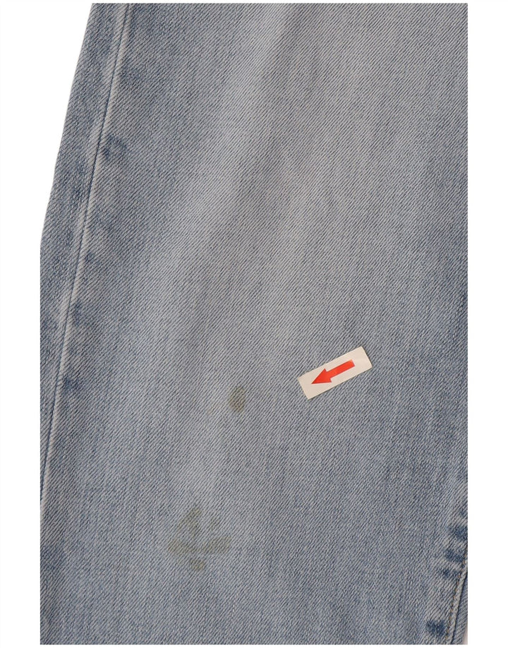 Blugi drepti pentru bărbați Roy Rogers W35 L31 Bumbac albastru