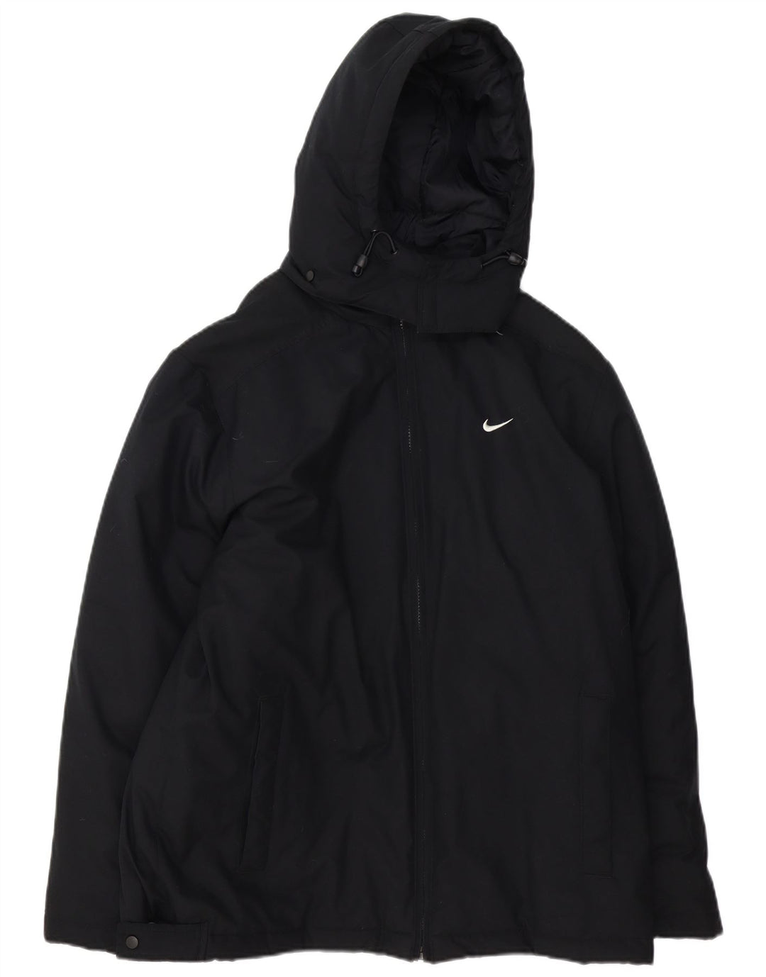 Jachetă de vânt cu glugă pentru bărbați Nike UK 38 Medium Black