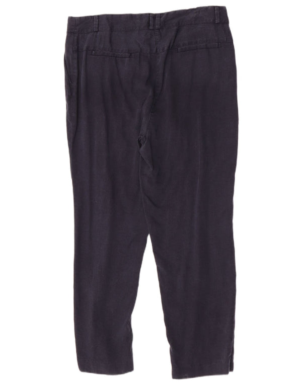 Pantaloni chino pentru femei Marks & Spencer UK 14 Large W32 L27 Bleumarin