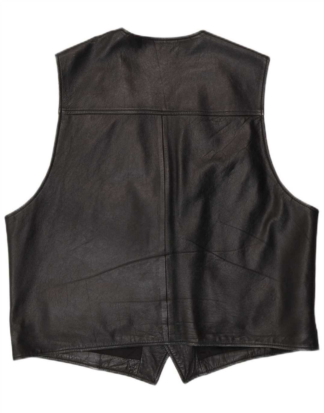 Vestă din piele pentru bărbați C&A XL din piele neagră