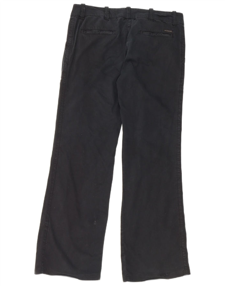 Pantaloni Calvin Klein pentru femei Bootcut W31 L30 bumbac negru