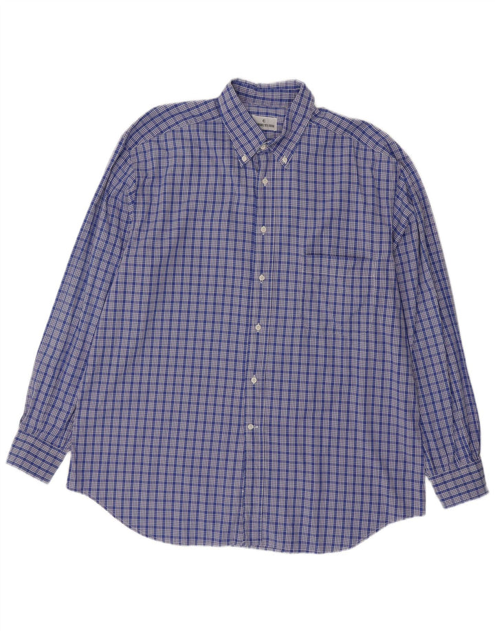 Cămașă pentru bărbați Cerruti 1881 XL Blue Check