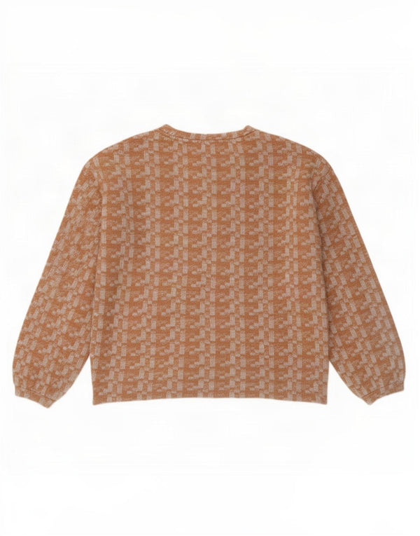 Pulover pentru femei Marks & Spencer, cu gât de barcă, UK 18 XL, roz pătat