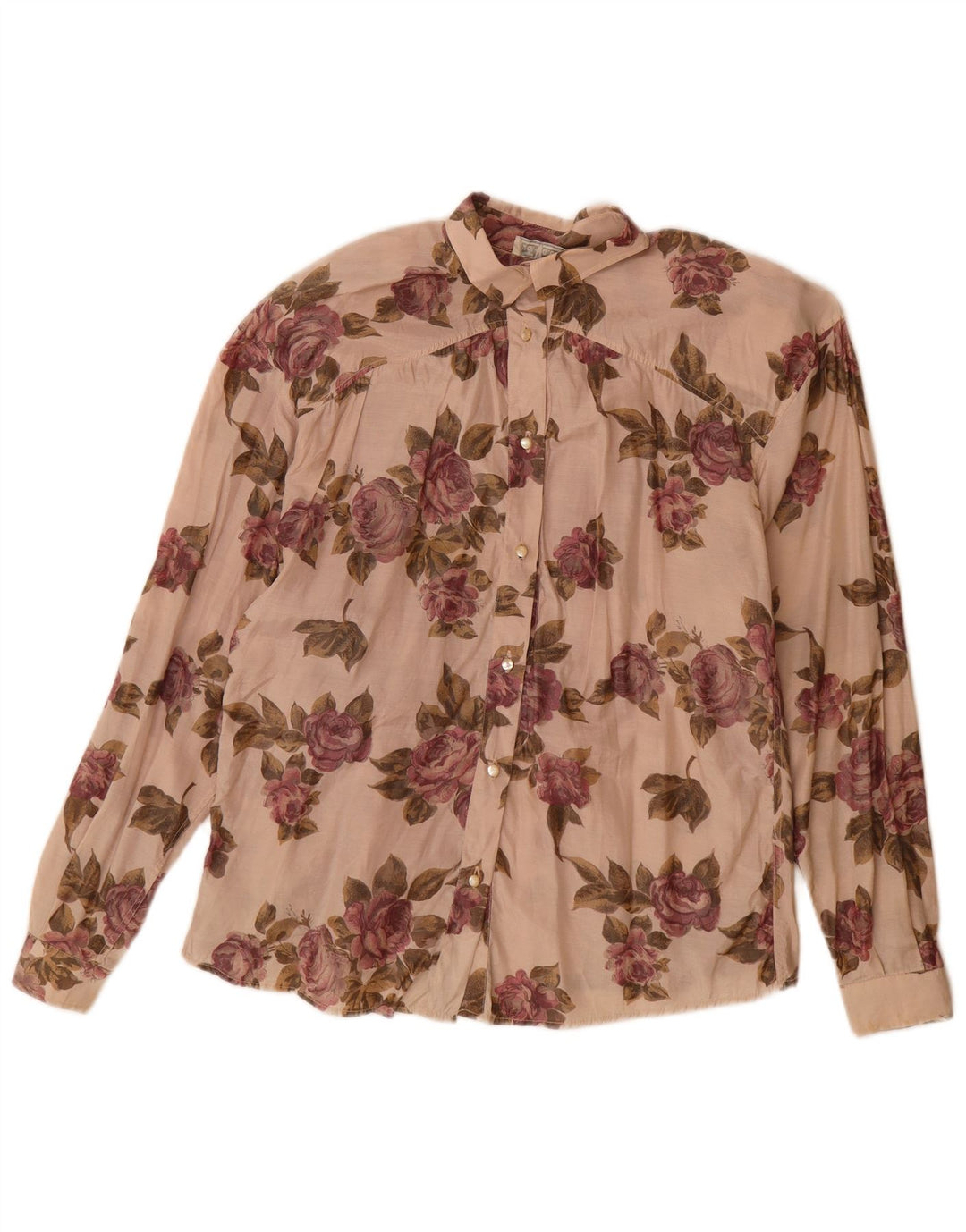 Cămașă Rudi Valenti Femei IT 44 Medium Bej Floral