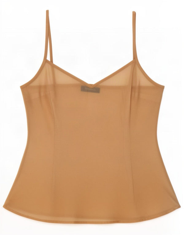 Max & Co. Womens Cami Top UK 4 XS Beige